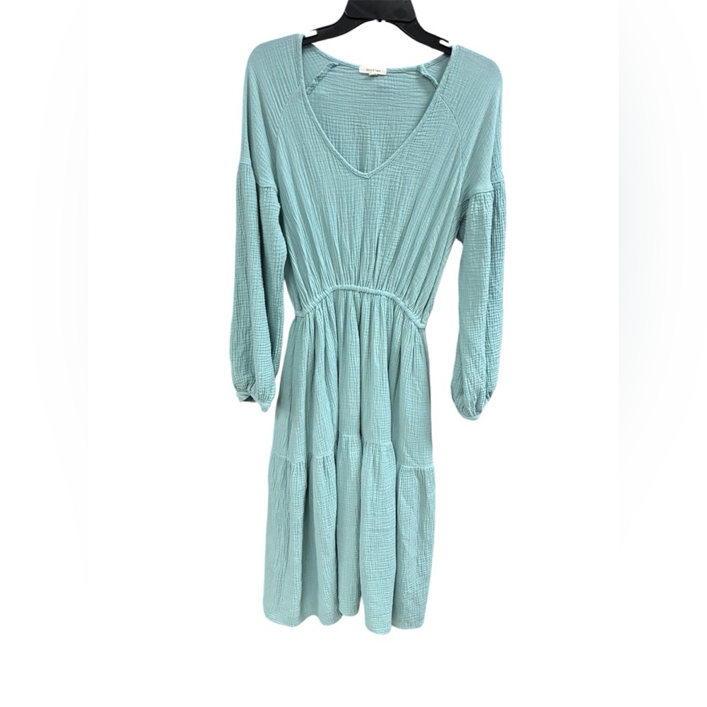 Suunday Sara Dress in Blue Surf Sz XS Relaxed Fit Loose Mi USA